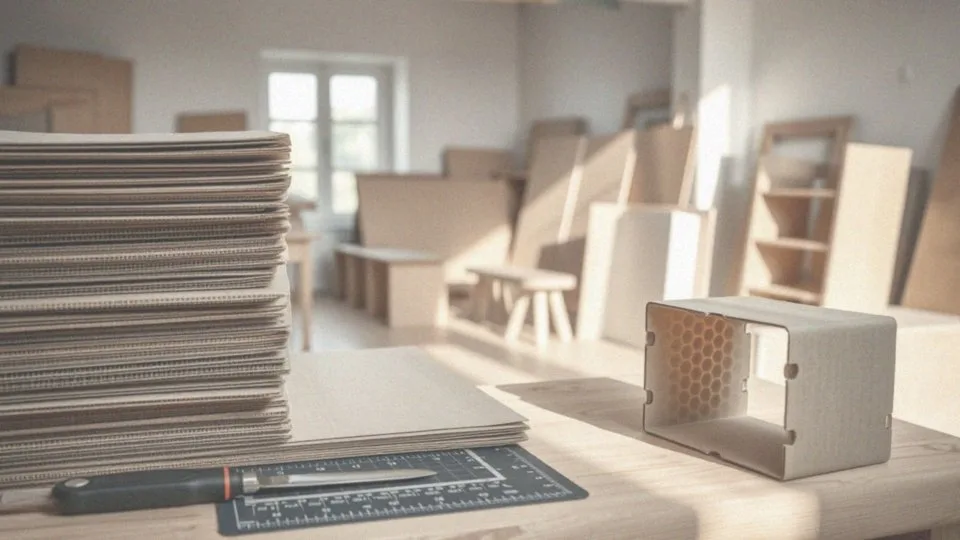 Jakie rodzaje tektury można wykorzystać do budowy mebli?