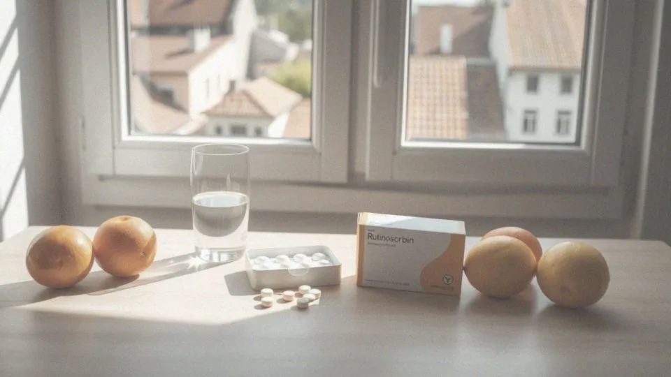 Jakie substancje czynne znajdują się w Rutinoscorbin?