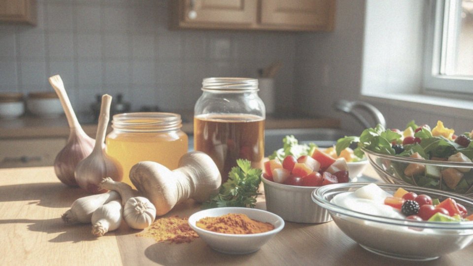 Jak stosować naturalne antybiotyki w codziennej diecie?