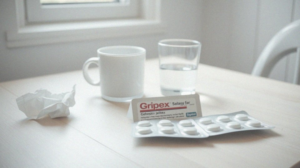 Jakie są działania niepożądane Gripex?