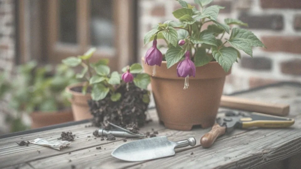 Co zrobić z fuksją po wykopaniu na wiosnę?