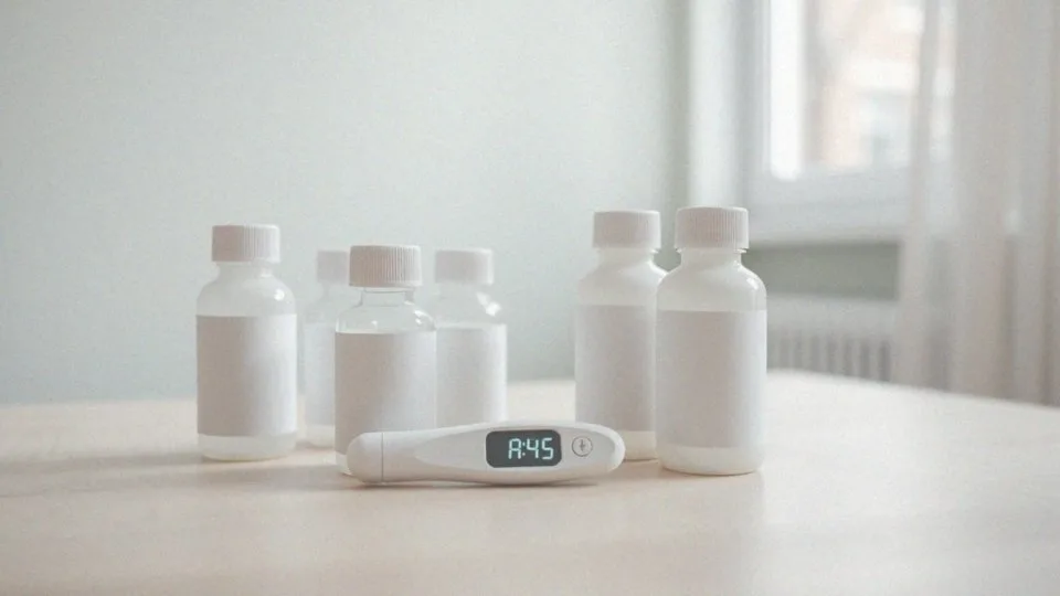 Jakie są składniki leku przeciwgorączkowego dla noworodków?