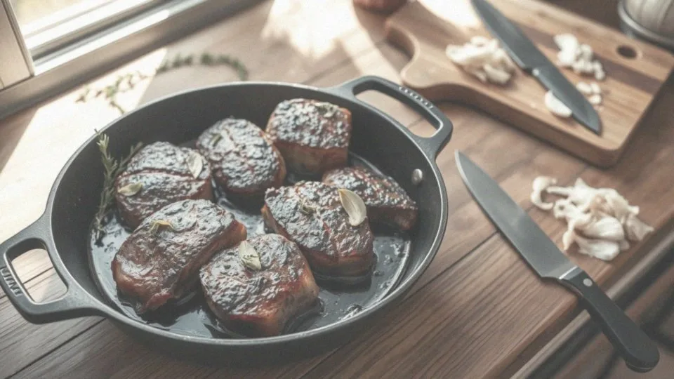Jak duszyć polędwiczki wieprzowe?