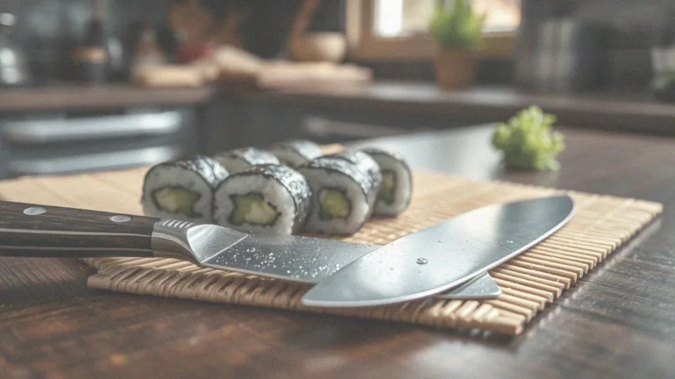 Jakie są wskazówki dotyczące tworzenia równych kawałków sushi?