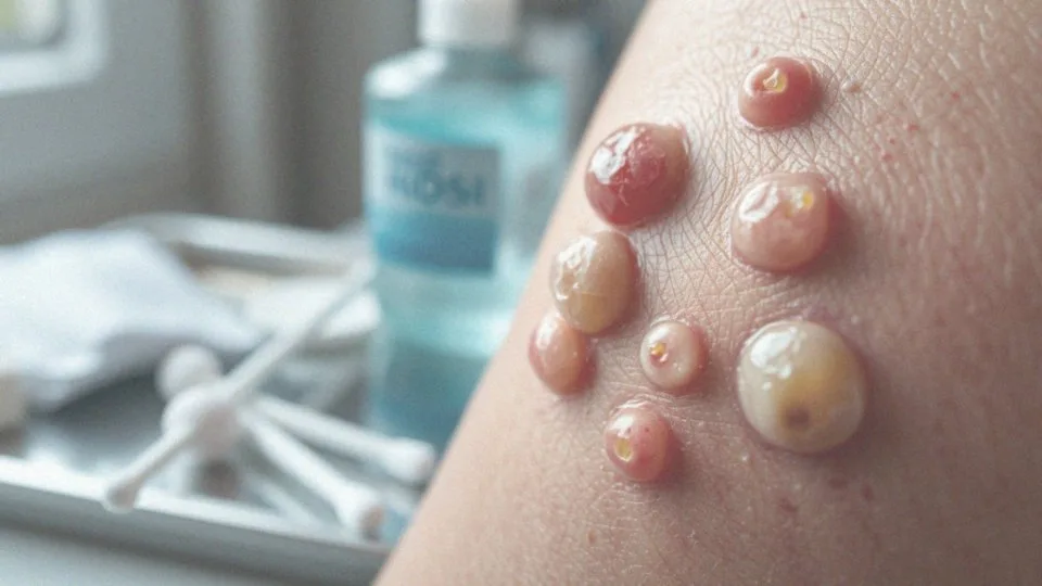 Jakie są objawy nadkażenia bakteryjnego skóry?