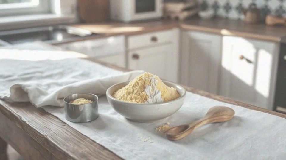 Ile szklanek mąki kukurydzianej ma pół kilograma?