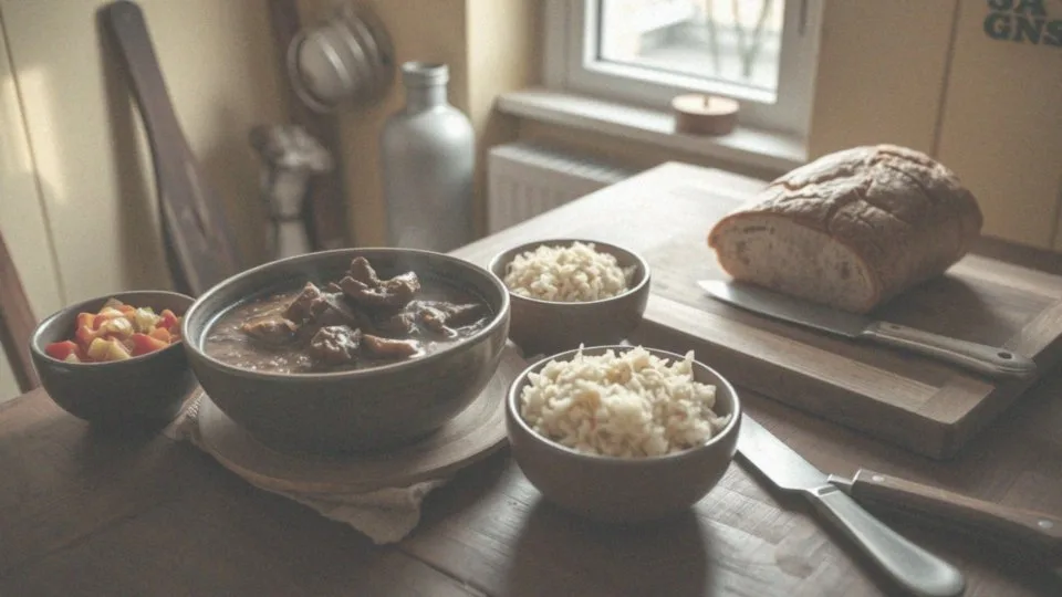 Jak wykorzystać gulasz z szynki jako danie obiadowe?