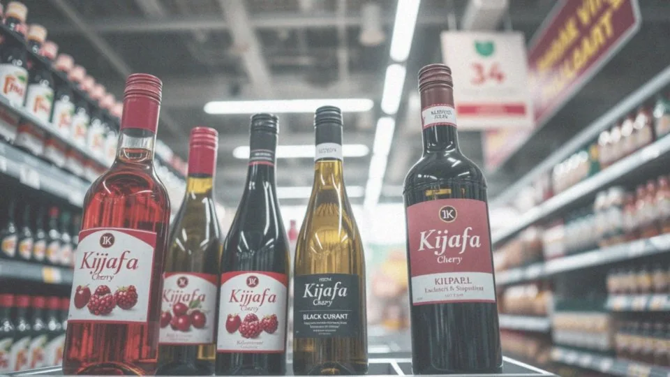 Jakie są różne rodzaje win kijafa dostępnych w Biedronce?