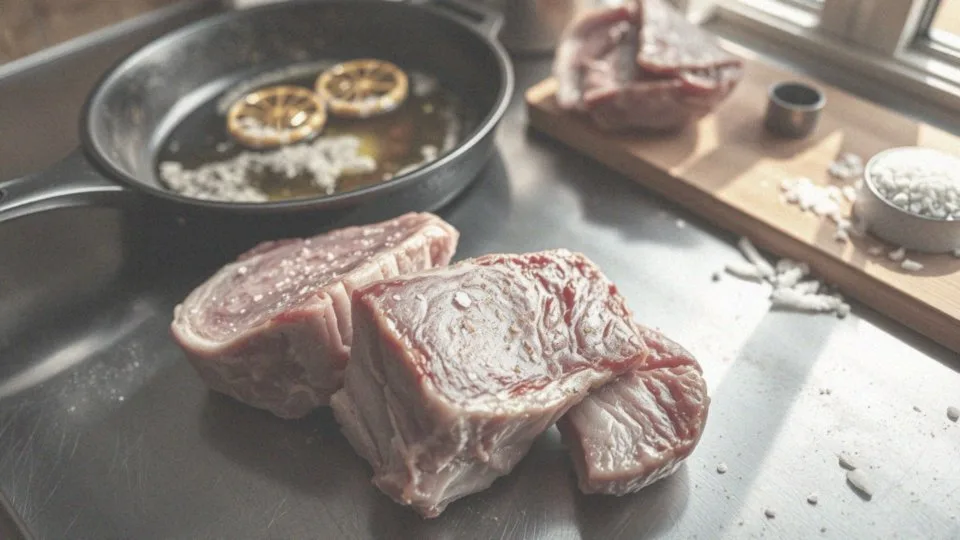 Jak przygotować poliki wieprzowe przed duszeniem?