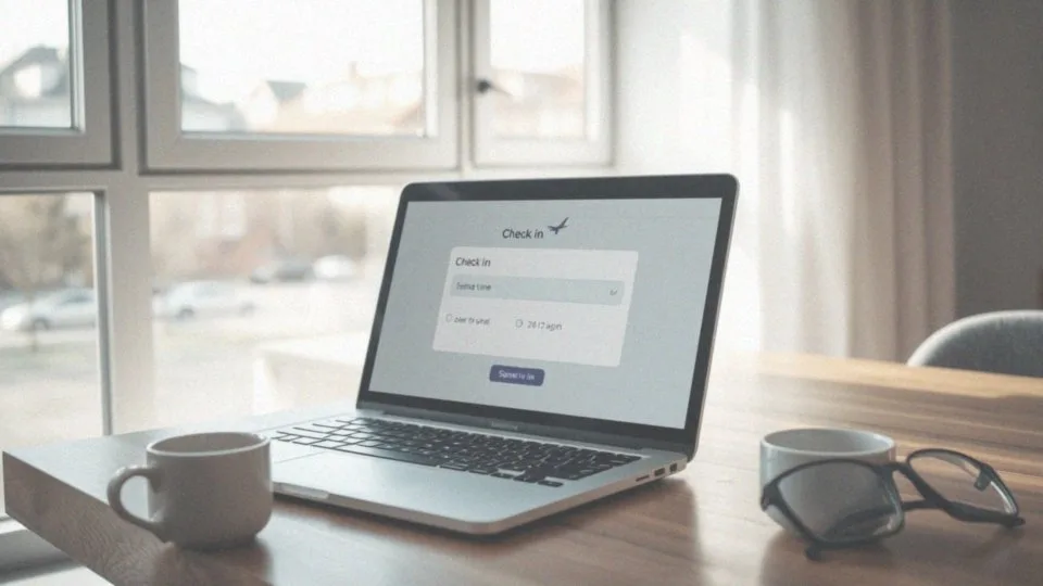 Kiedy można dokonać odprawy online przed lotem?