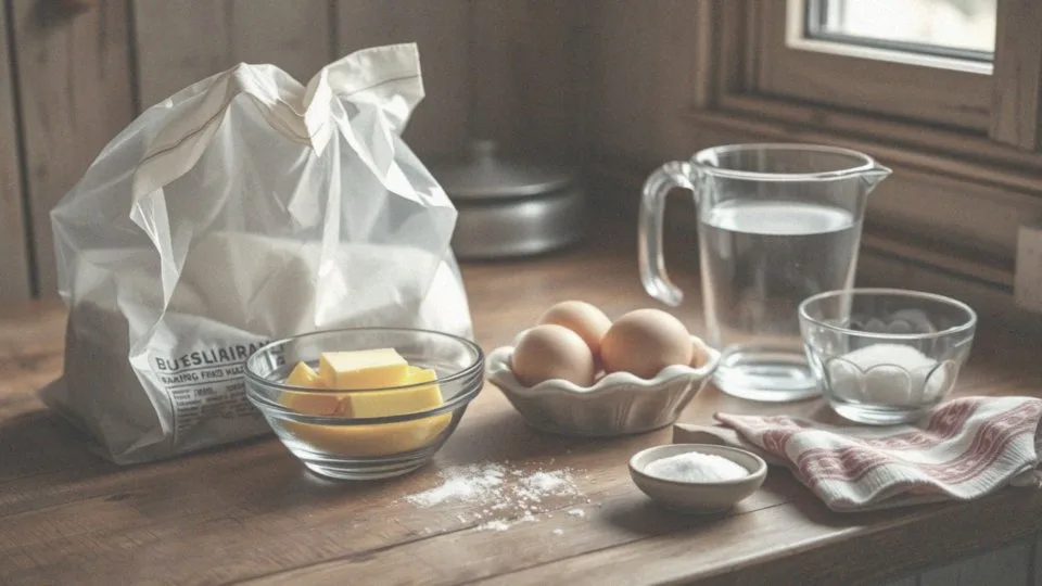 Jakie składniki są potrzebne do prostego przepisu na bułki?