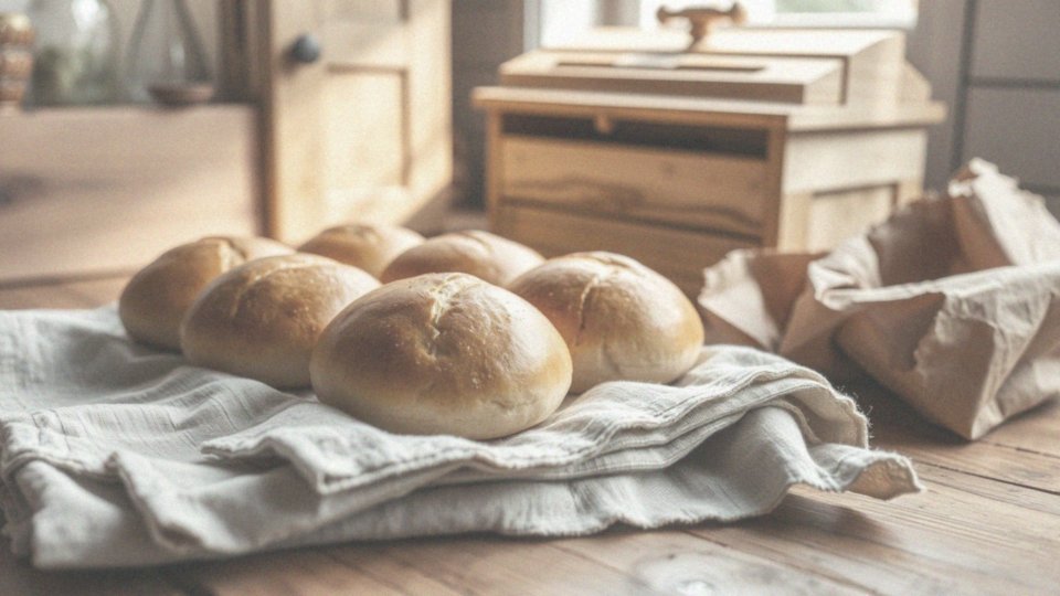 Jakie są najlepsze metody przechowywania upieczonych bułek?