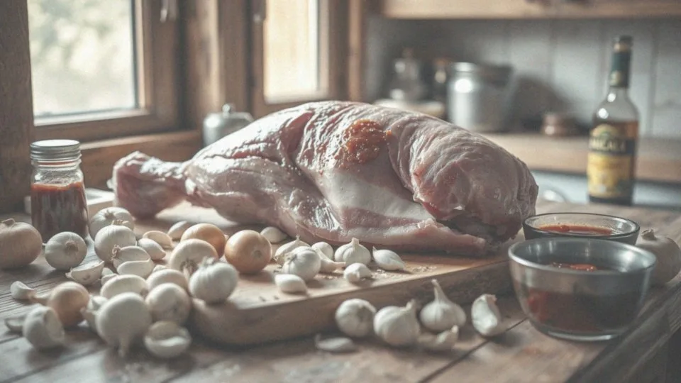 Jakie składniki są potrzebne do przepisu na szarpaną wieprzowinę?