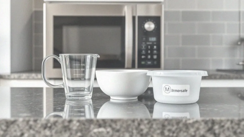 Jakie materiały są bezpieczne do używania w kuchence mikrofalowej?