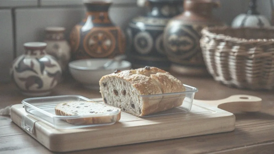 Jak przechowywać chlebek turecki z rodzynkami, aby zachował świeżość?