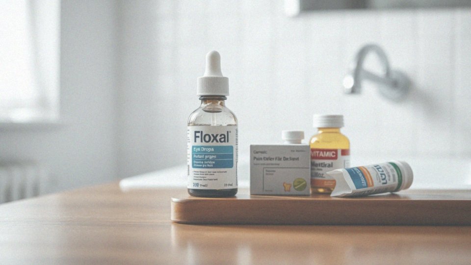Jakie są interakcje z innymi lekami przy stosowaniu Floxal?