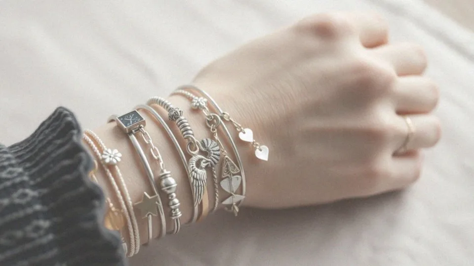 W jaki sposób można łączyć bransoletki charms z innymi akcesoriami?