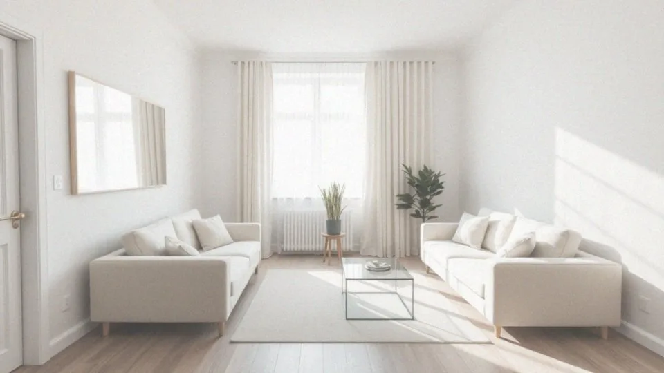 Jakich trików użyć, aby optycznie powiększyć mały pokój?