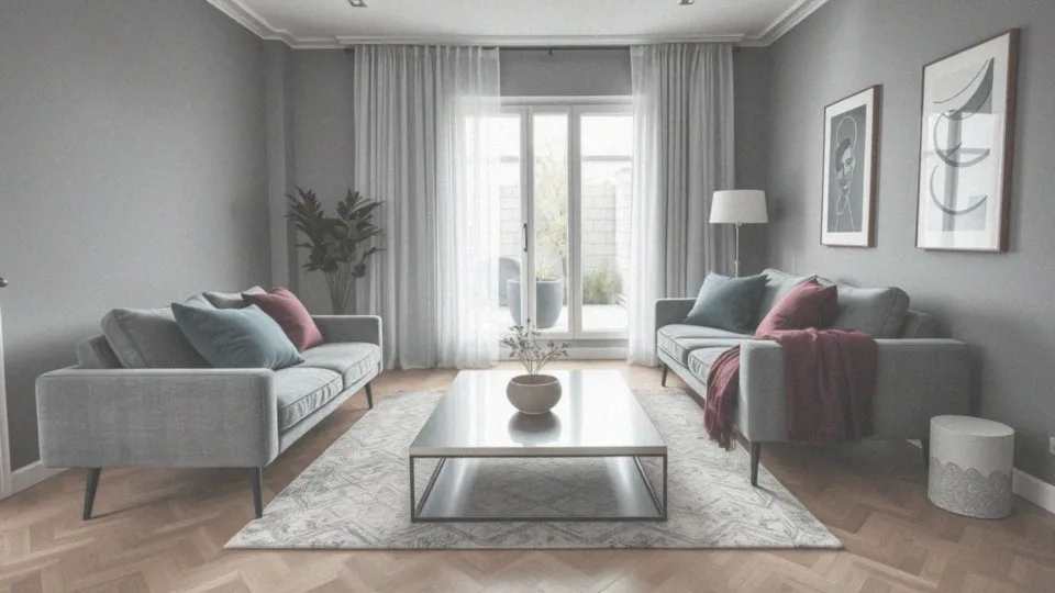 Jakie kolory najlepiej pasują do szaro czarnego salonu?