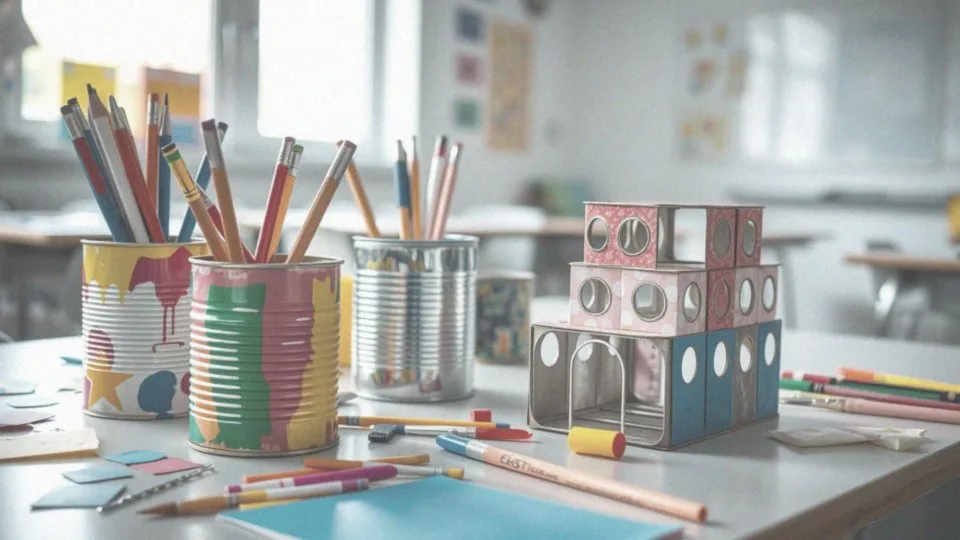 Jak wykorzystać puszki w szkolnych projektach?