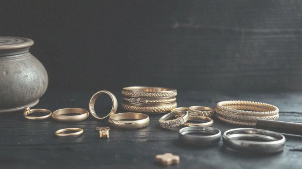 Jakie są różnice między złotem 585 a innymi próbowymi złotami?