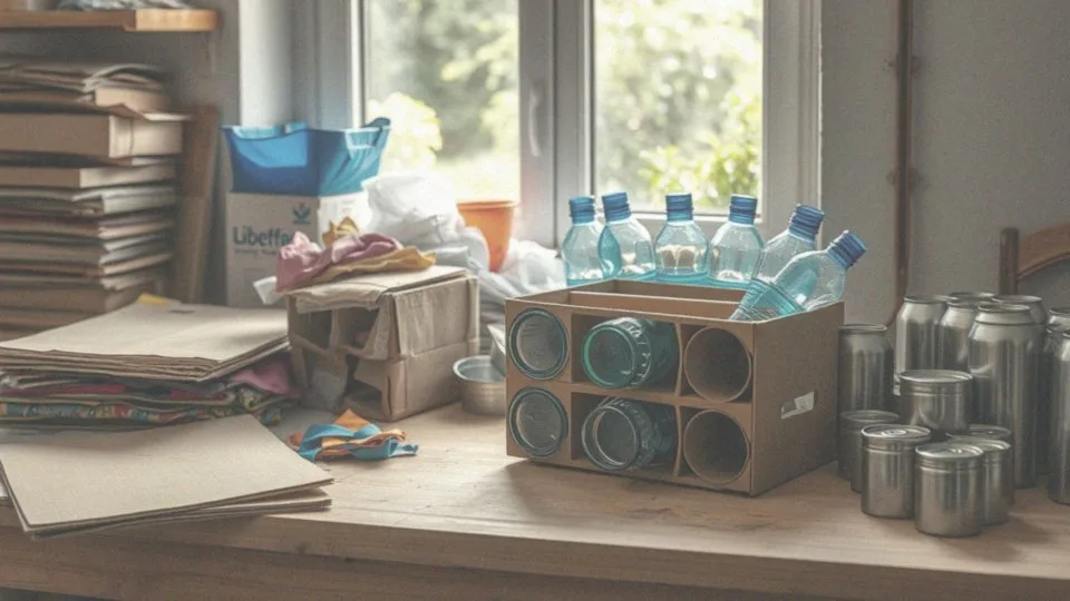 Jakim materiałom z recyklingu można nadać nowe życie w formie organizera?