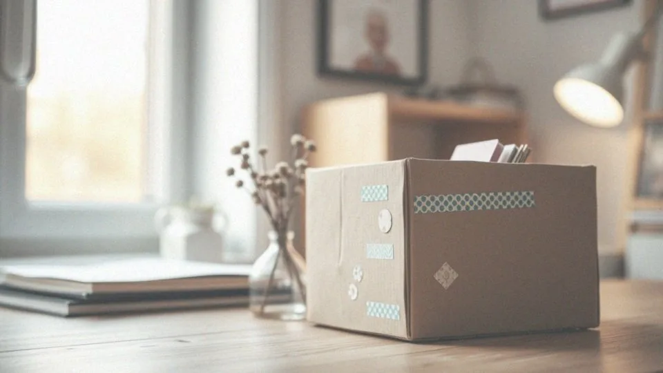 Jak dekorować organizer z kartonu, aby był estetyczny?