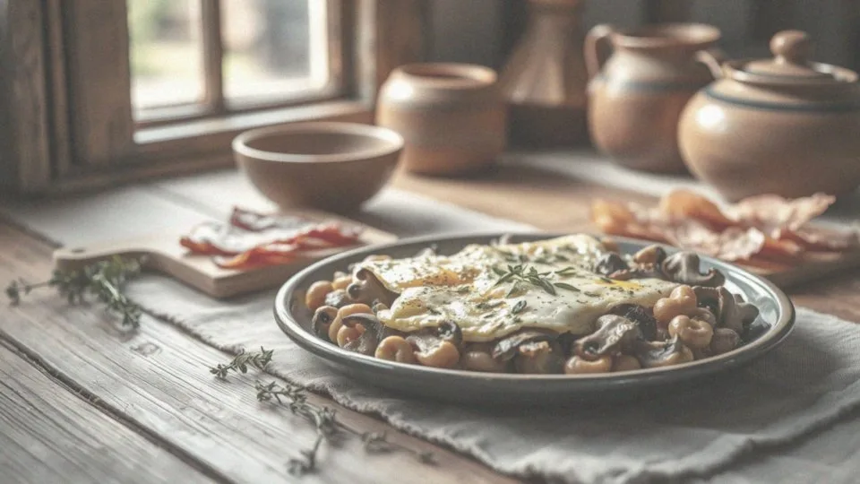 W jaki sposób można wzbogacić smak jajecznicy z kurkami?