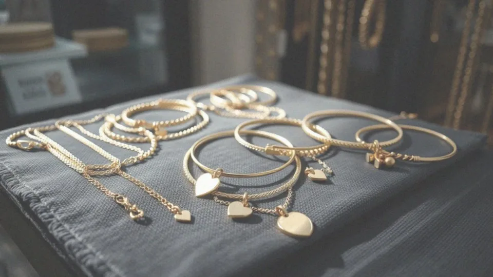 Jakie wzory złotych bransoletek 585 są dostępne na rynku?