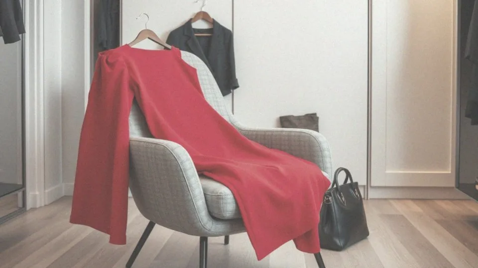 Dlaczego klasyczna czarna marynarka jest bezpiecznym wyborem do czerwonej sukienki?