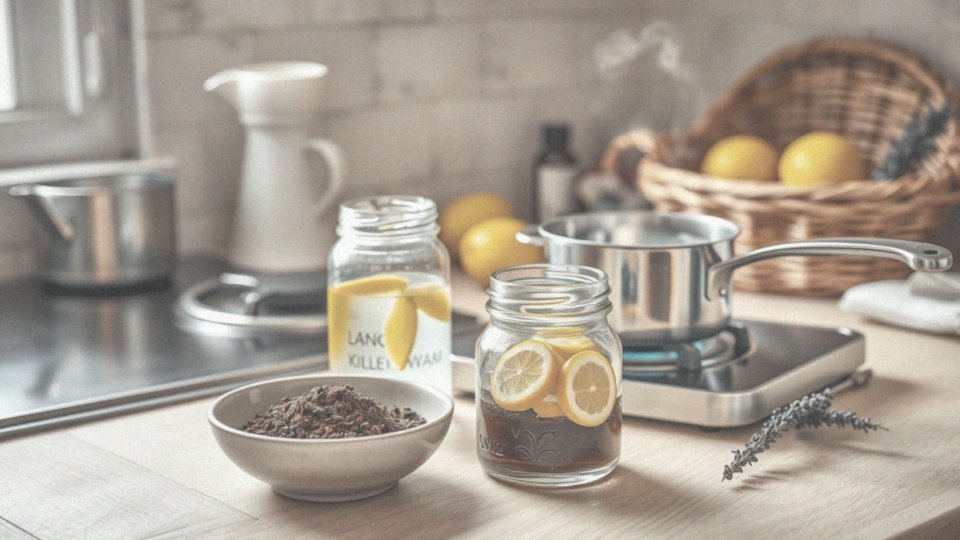 Jakie naturalne środki mogą pomóc w neutralizacji zapachu ryby?