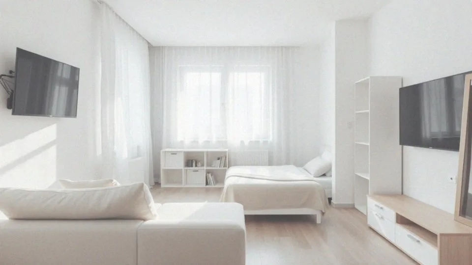 Co jest kluczem do sukcesu w aranżacji pokoju dziennego z sypialnią?