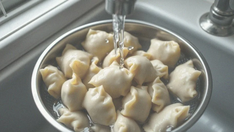 Czy użycie zimnej wody po ugotowaniu jest konieczne?