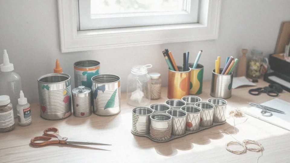 Jak zaprojektować organizer na biurko z puszki?