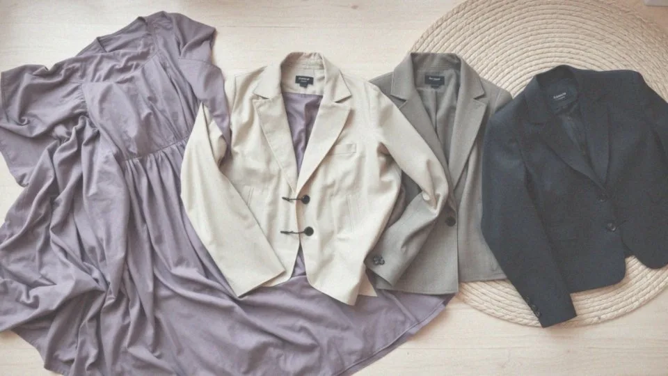 Jaki żakiet do fioletowej sukienki? Przewodnik po stylizacjach