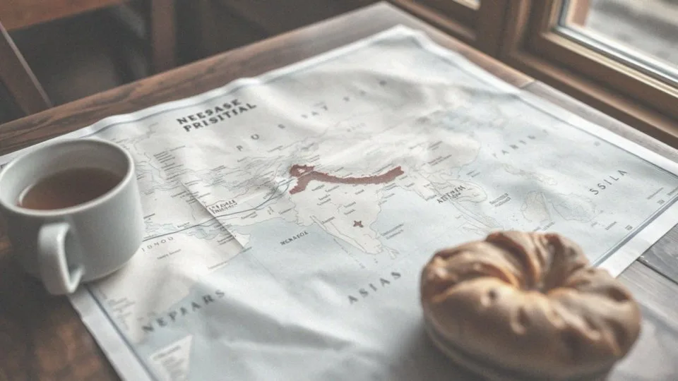 Nepal mapa Azji – odkryj położenie i atrakcje tego kraju